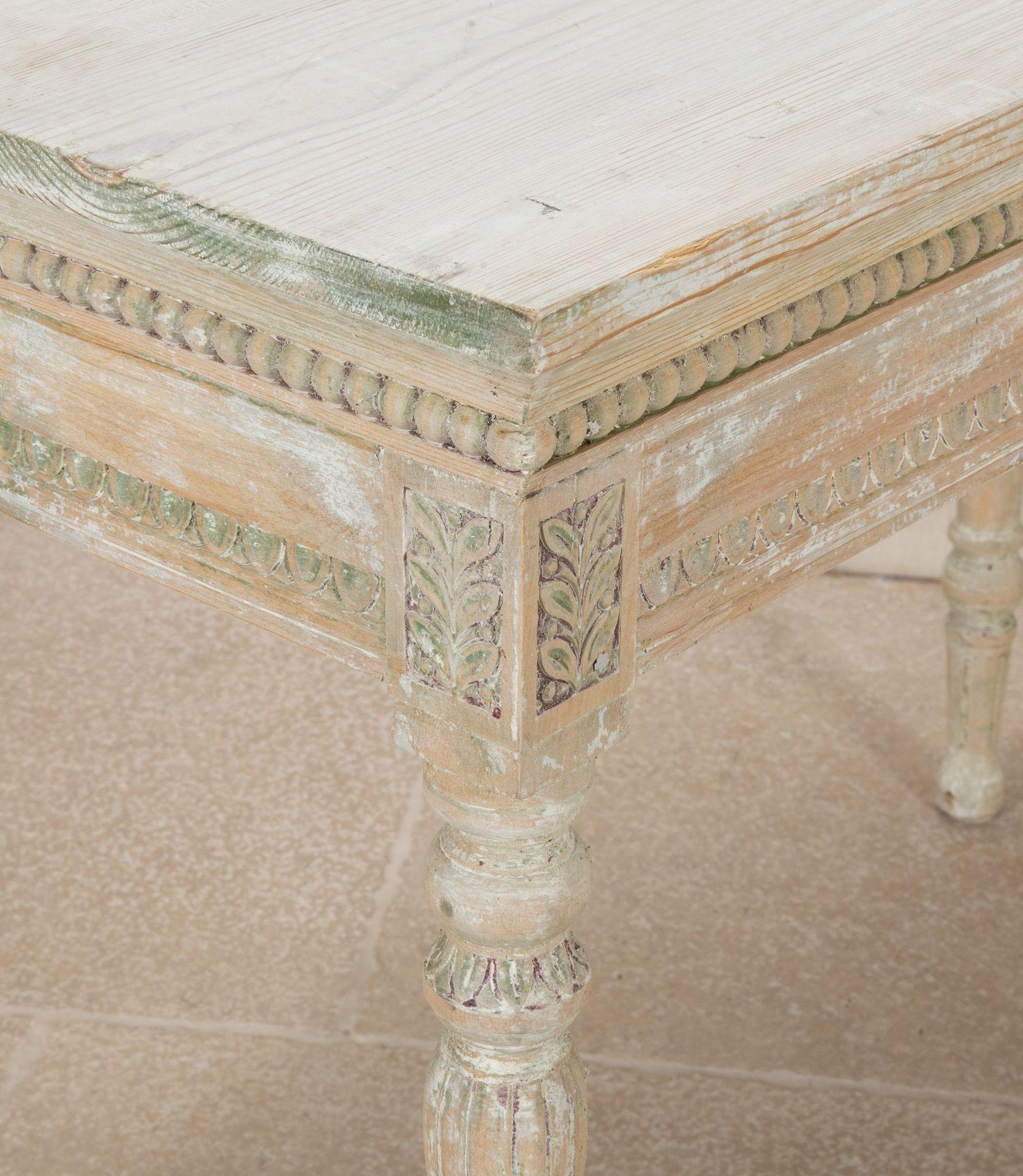19th Century Swedish Gustavian Console Table For Sale 3