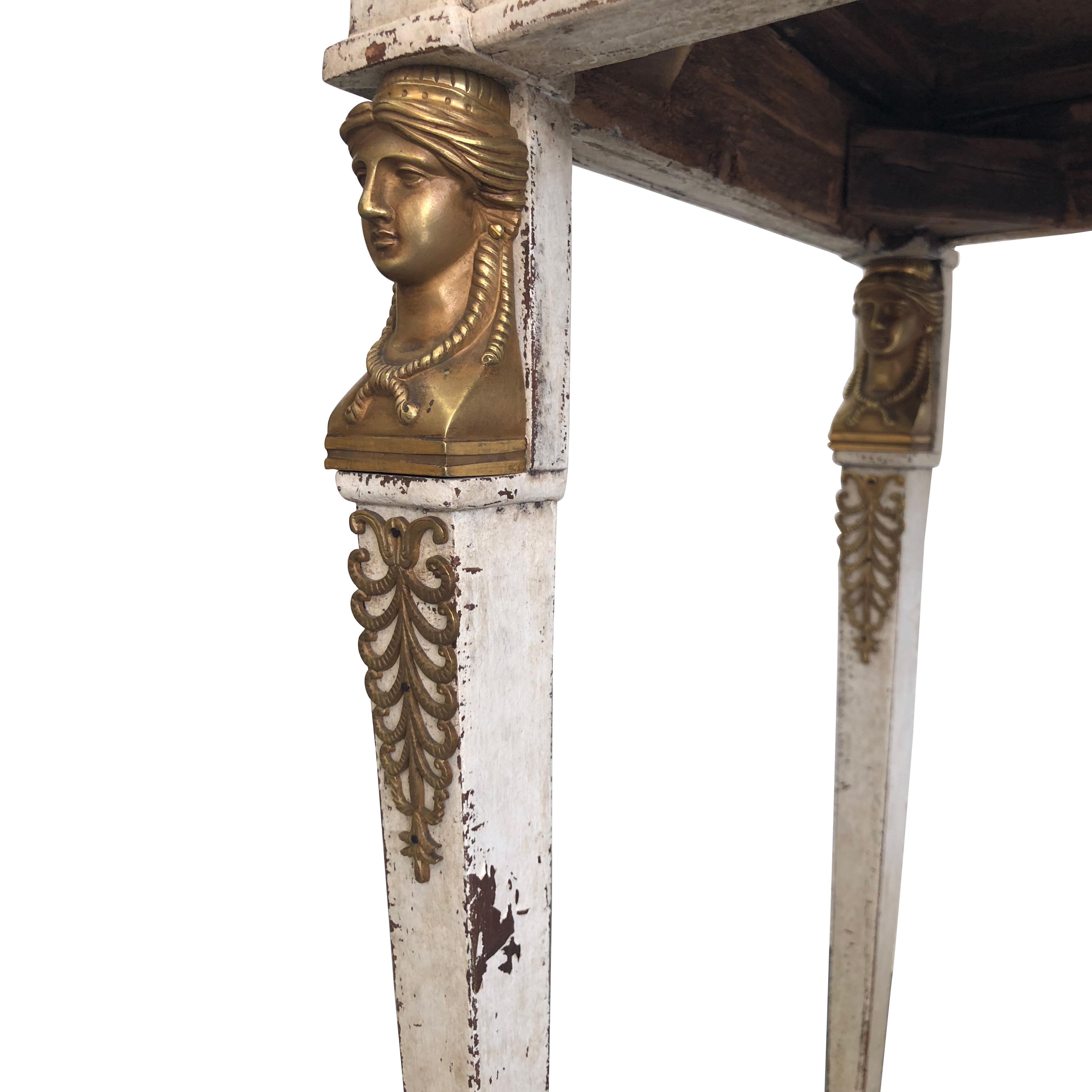 19th Century Swedish Gustavian Console Table 1