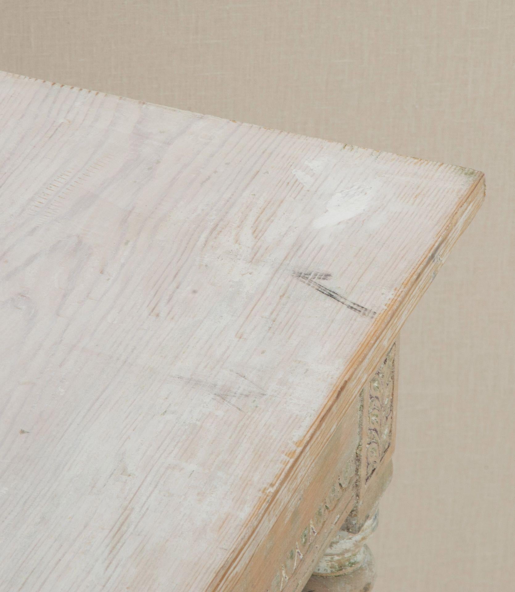 19th Century Swedish Gustavian Console Table For Sale 5