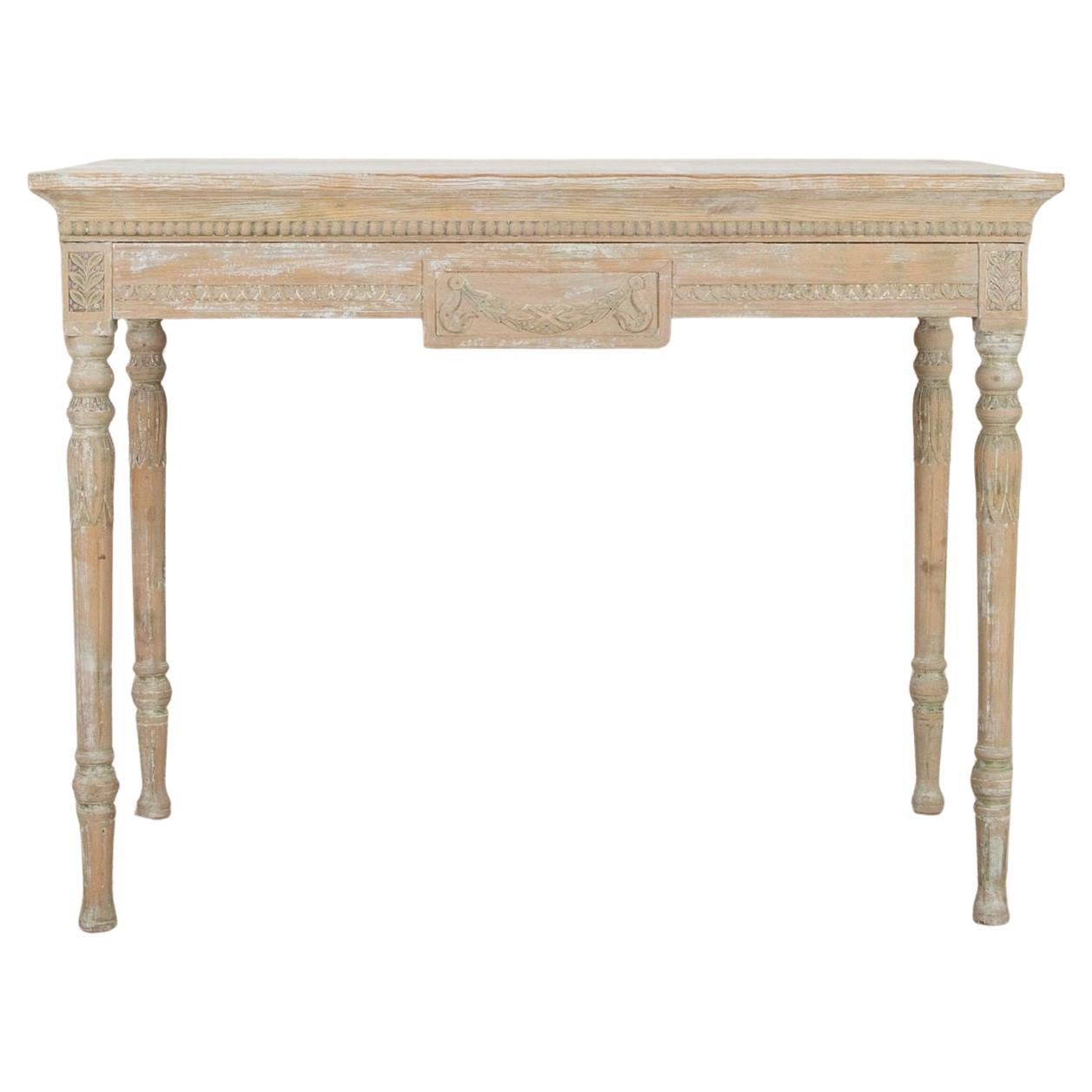 19th Century Swedish Gustavian Console Table