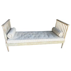 Antique 19th Century Swedish Gustavian Daybed