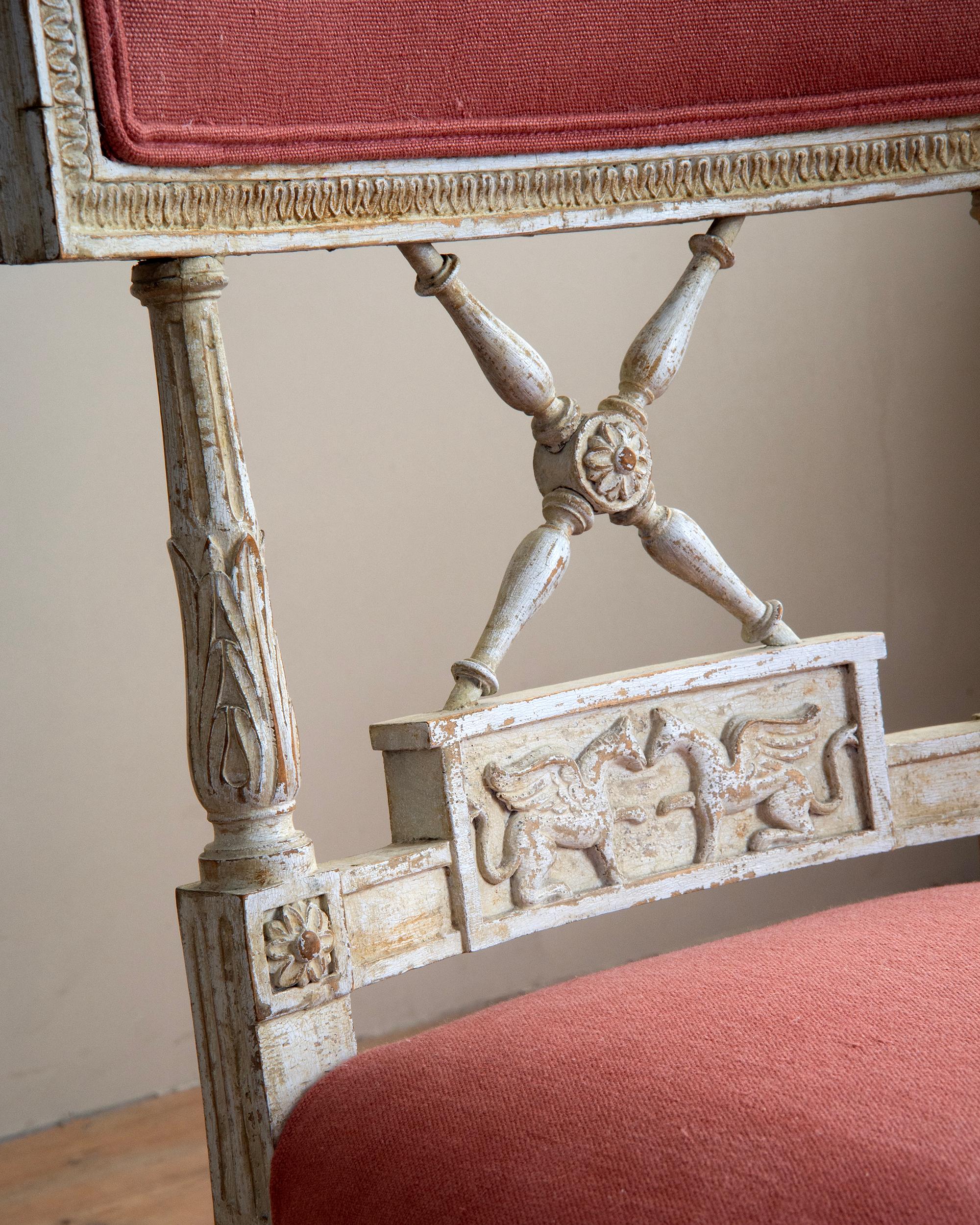 Legno Sedie da pranzo svedesi gustaviane del XIX secolo in vendita