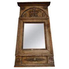 Antique 19th Century Swedish Late Gustavian Mirror