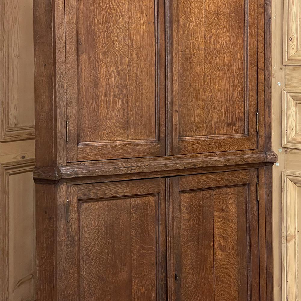 19th Century Swedish Gustavian Neoclassical Corner Cabinet For Sale 6
