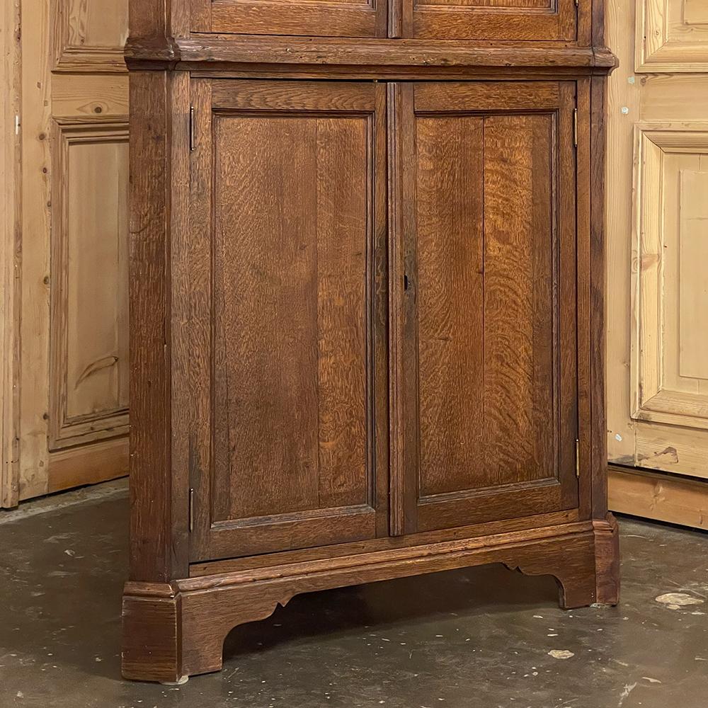19th Century Swedish Gustavian Neoclassical Corner Cabinet For Sale 7