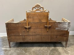 19th Century Swedish Gustavian Painted Settee With Trundle