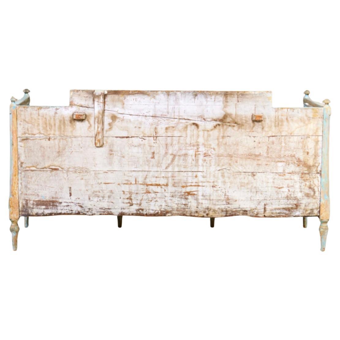 Sofá-cama de día sueco del siglo XIX de época Gustaviana en Bueno estado para la venta en Bradenton, FL