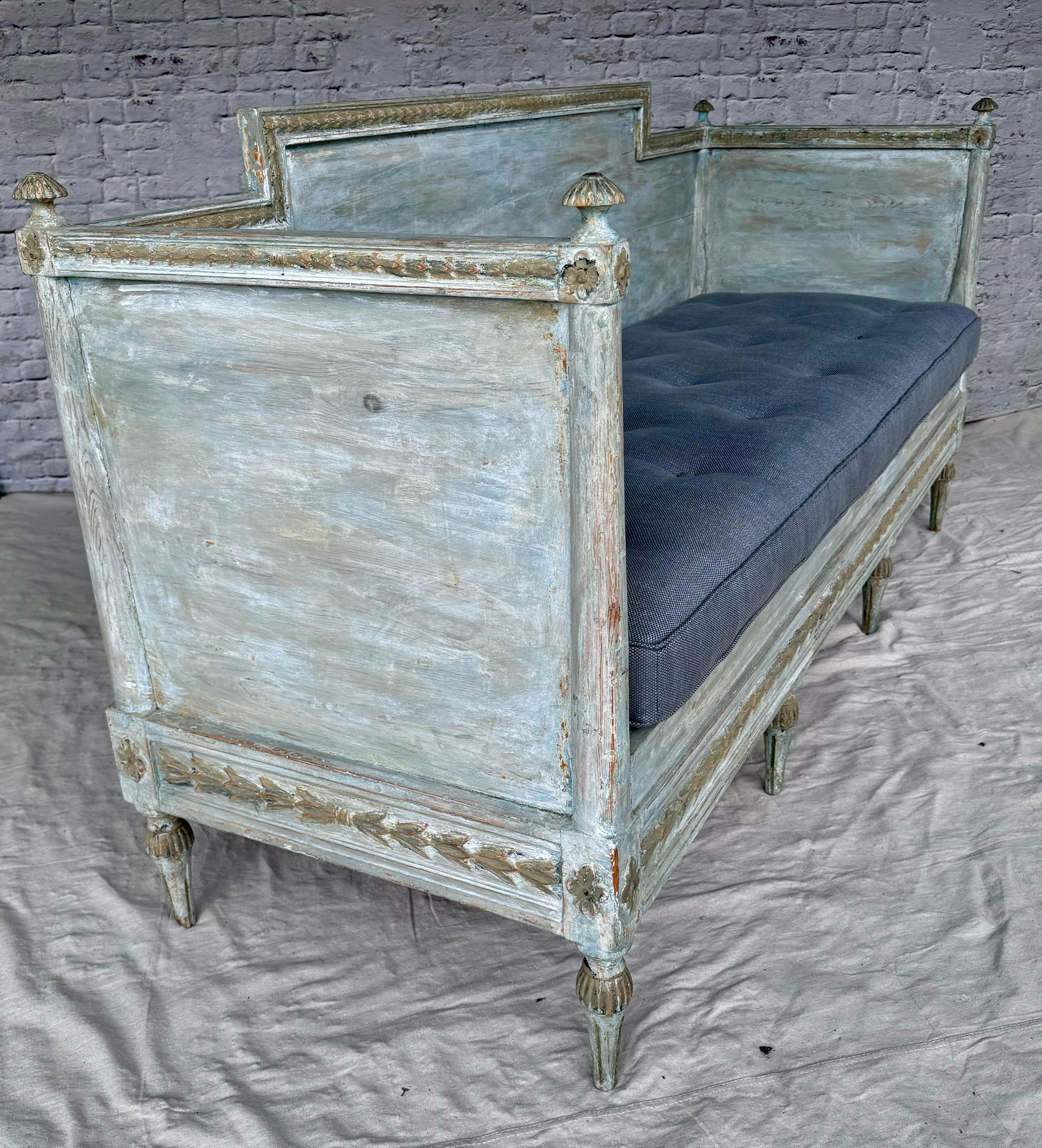 Sofá-cama de día sueco del siglo XIX de época Gustaviana en venta 2