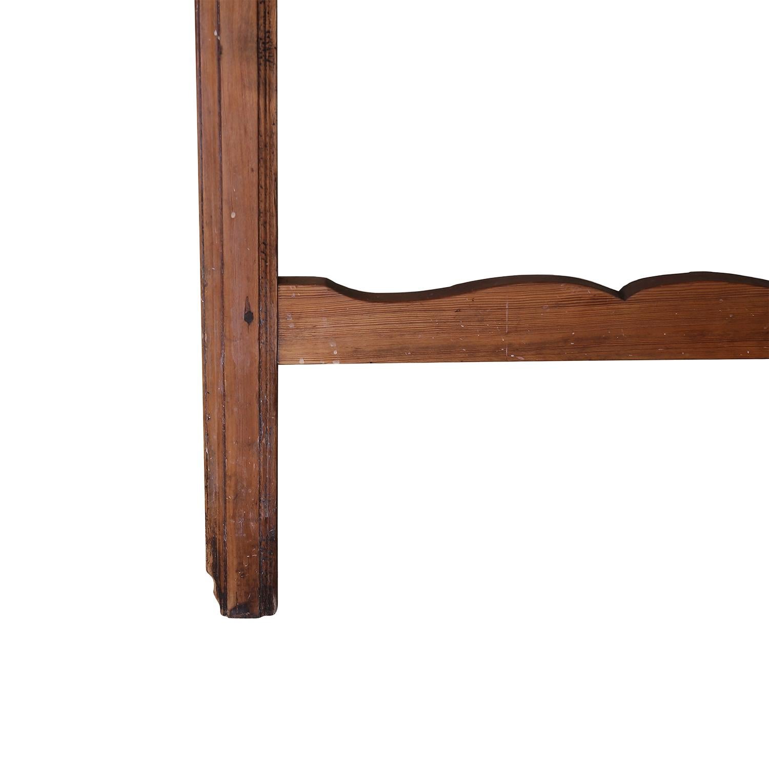 XIXe siècle Slagbord de pin gustavien suédois du 19ème siècle - Table de salle à manger ancienne à abattants en vente