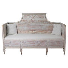 19th Century Swedish Gustavian Sofa Circa 1820