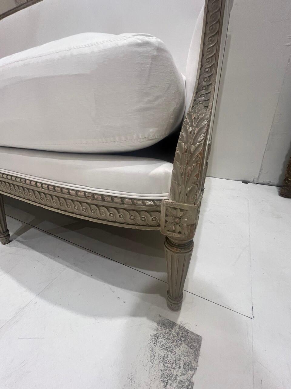 19th Century Swedish Gustavian Sofa For Sale 2