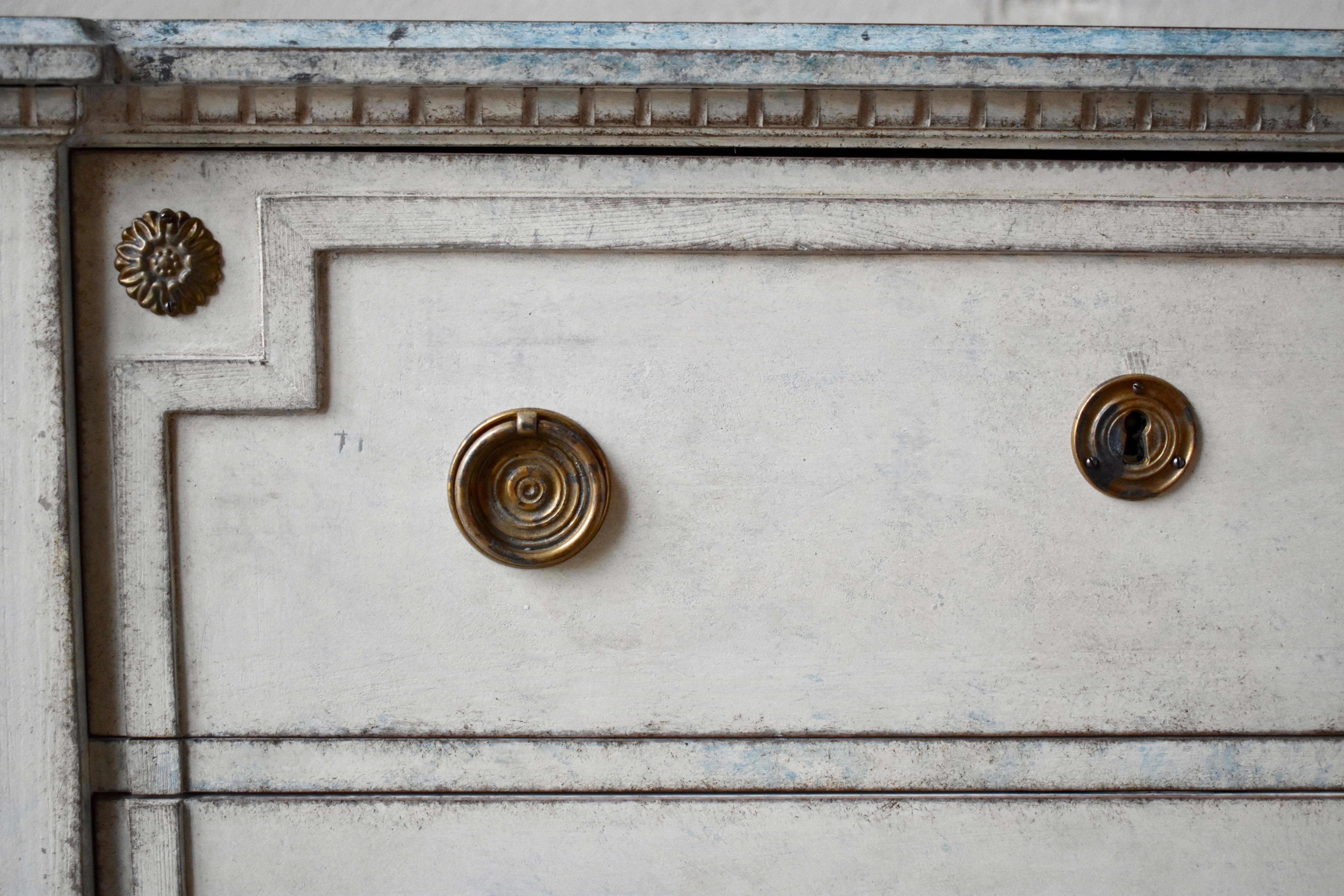 gustavian style chest of drawers