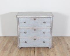 19th Century Swedish Gustavian Style Chest of Drawers Circa 1870