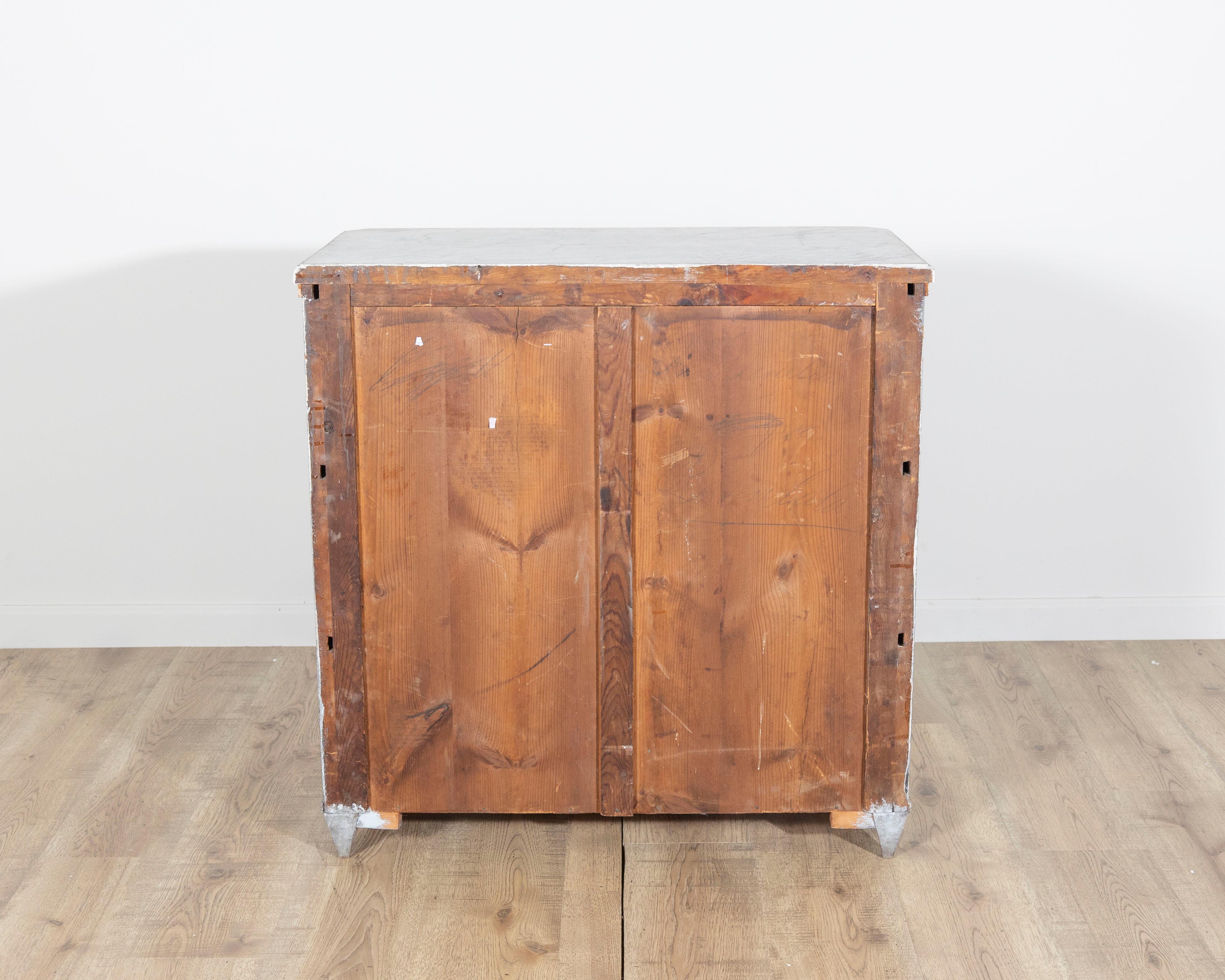 19th Century Swedish Gustavian Style Chest of Drawers Circa 1870 For Sale 4