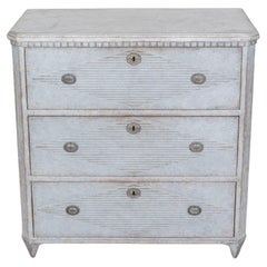 Cassettiera svedese del XIX secolo in stile gustaviano CIRCA 1870
