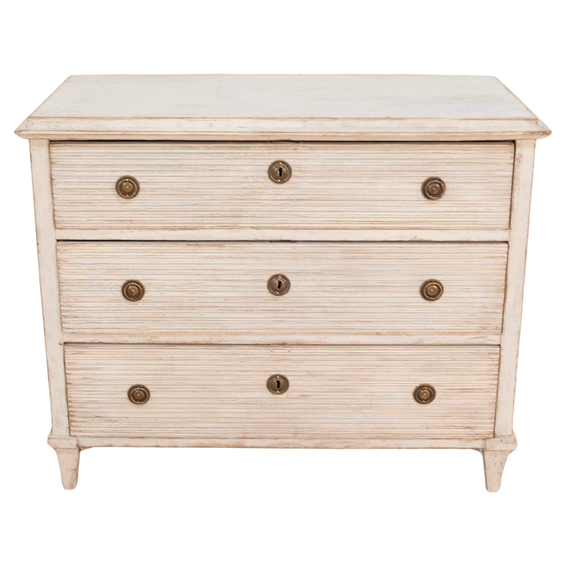 19th Century Swedish Gustavian Style Chest of Drawers