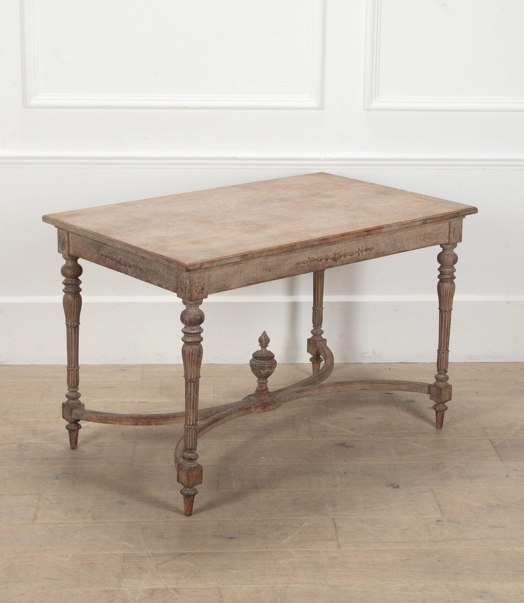 19th Century Swedish Gustavian Style Console Table In Good Condition For Sale In Gloucestershire, GB
