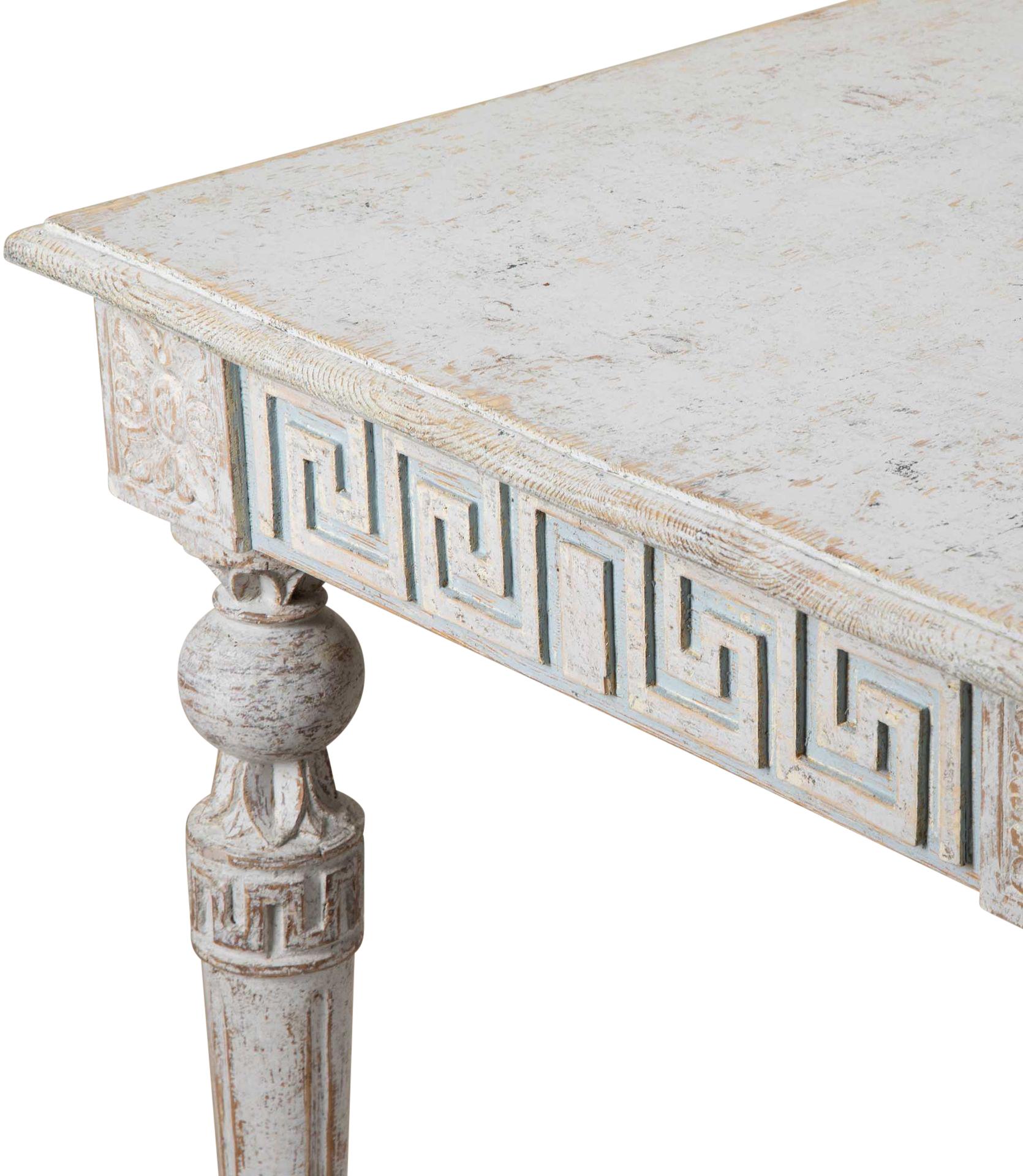 19th Century Swedish Gustavian Style Console Table For Sale 2