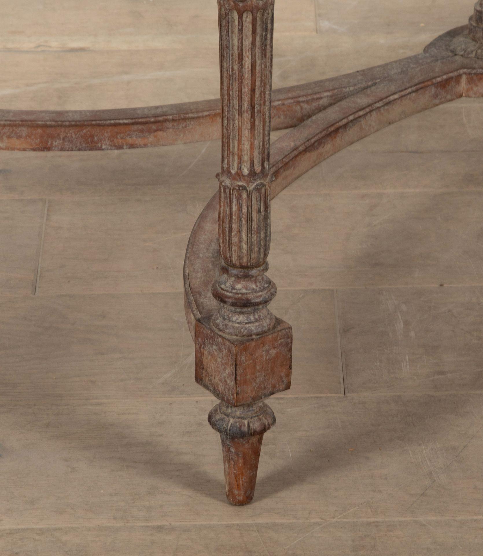 19th Century Swedish Gustavian Style Console Table For Sale 5