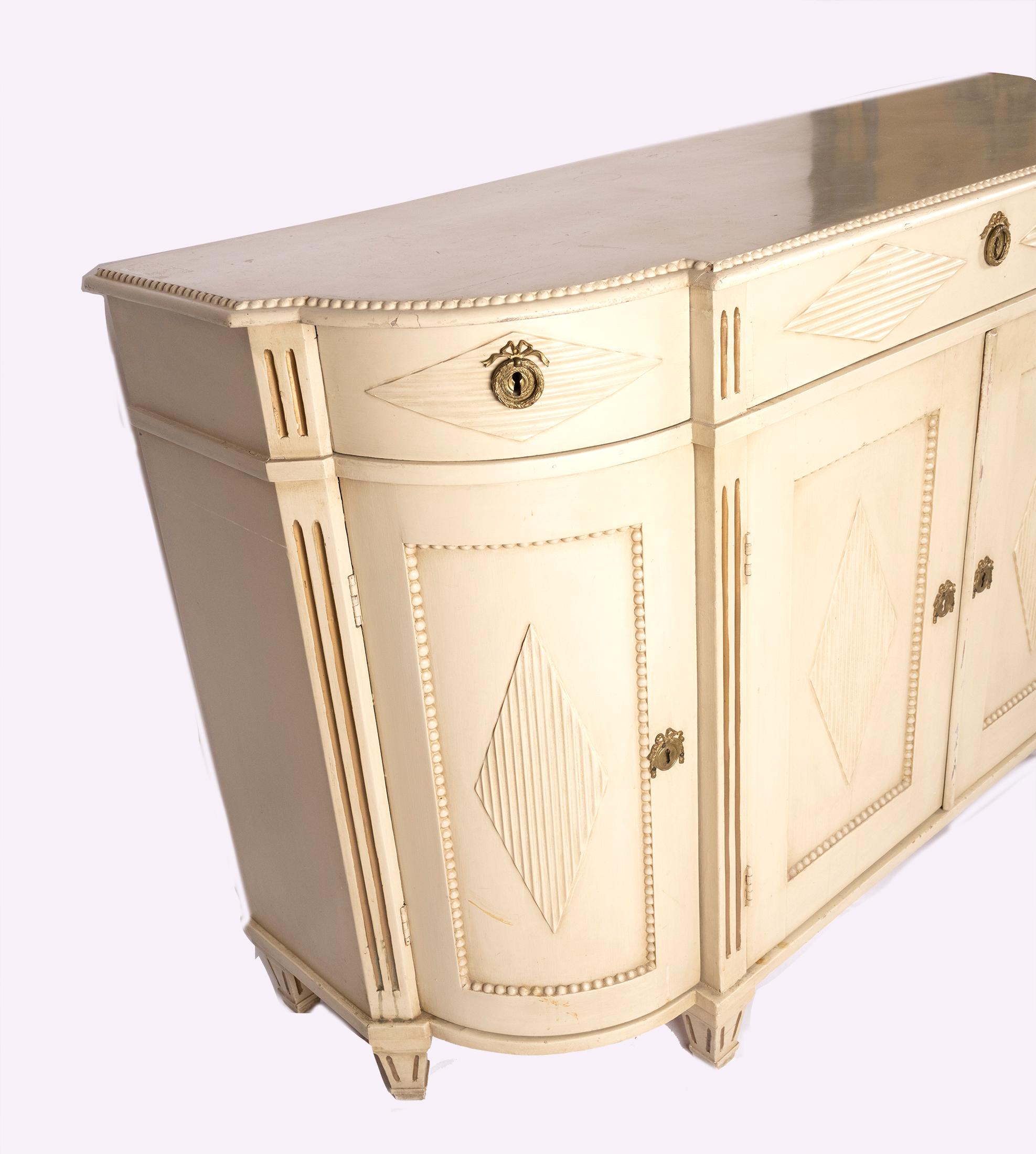 19th Century Swedish Gustavian Style Side Board In Good Condition In New York, NY