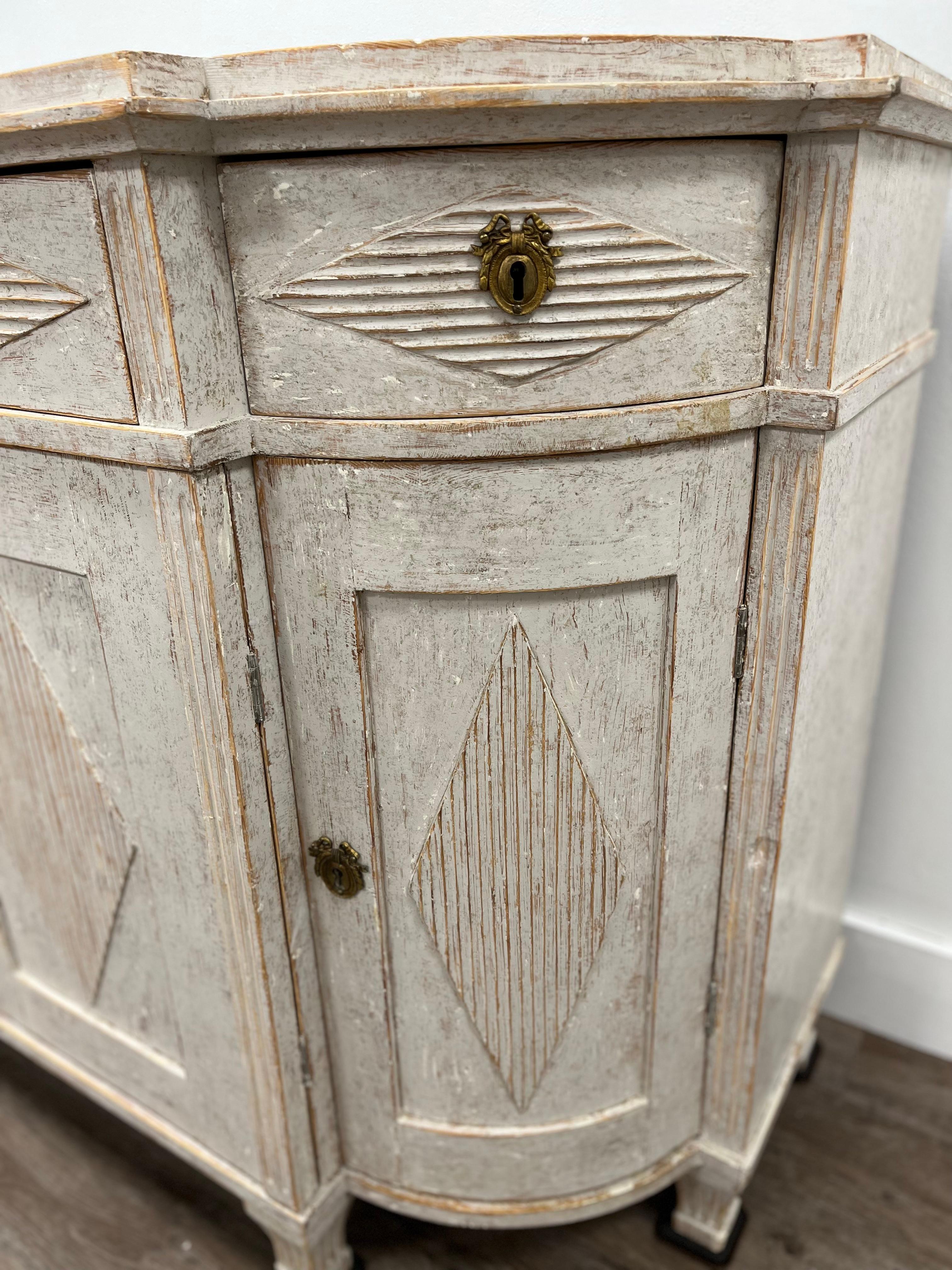 19th Century Swedish Gustavian Style Sideboard For Sale 13