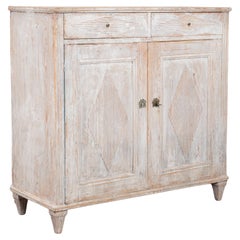 19th Century Swedish Gustavian White Sideboard