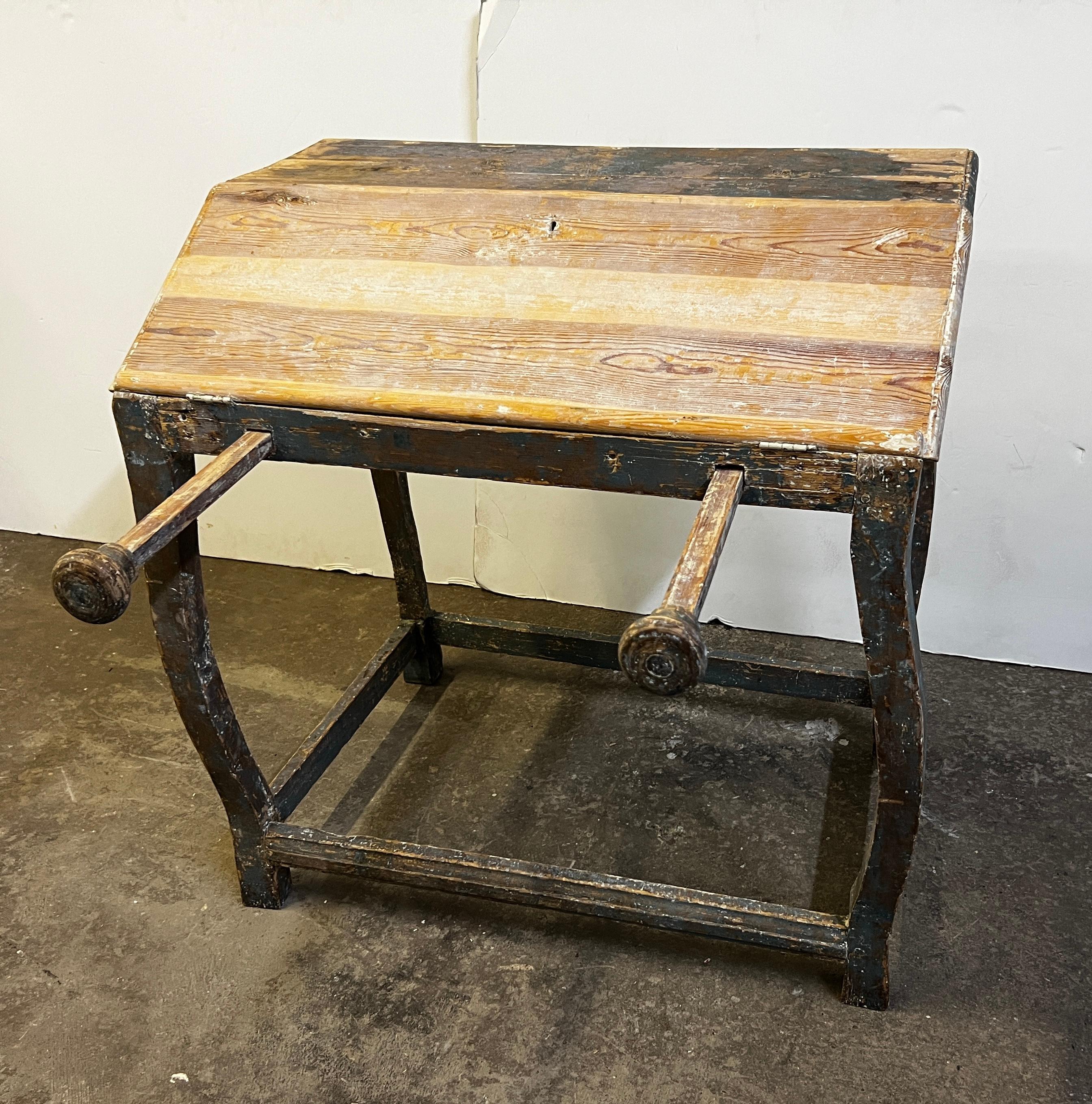 19th Century Swedish Gustavian Writing Desk Secretary For Sale 3