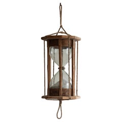 19th Century Swedish Hanging Hourglass