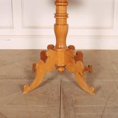 19th Century Swedish Lamp Table