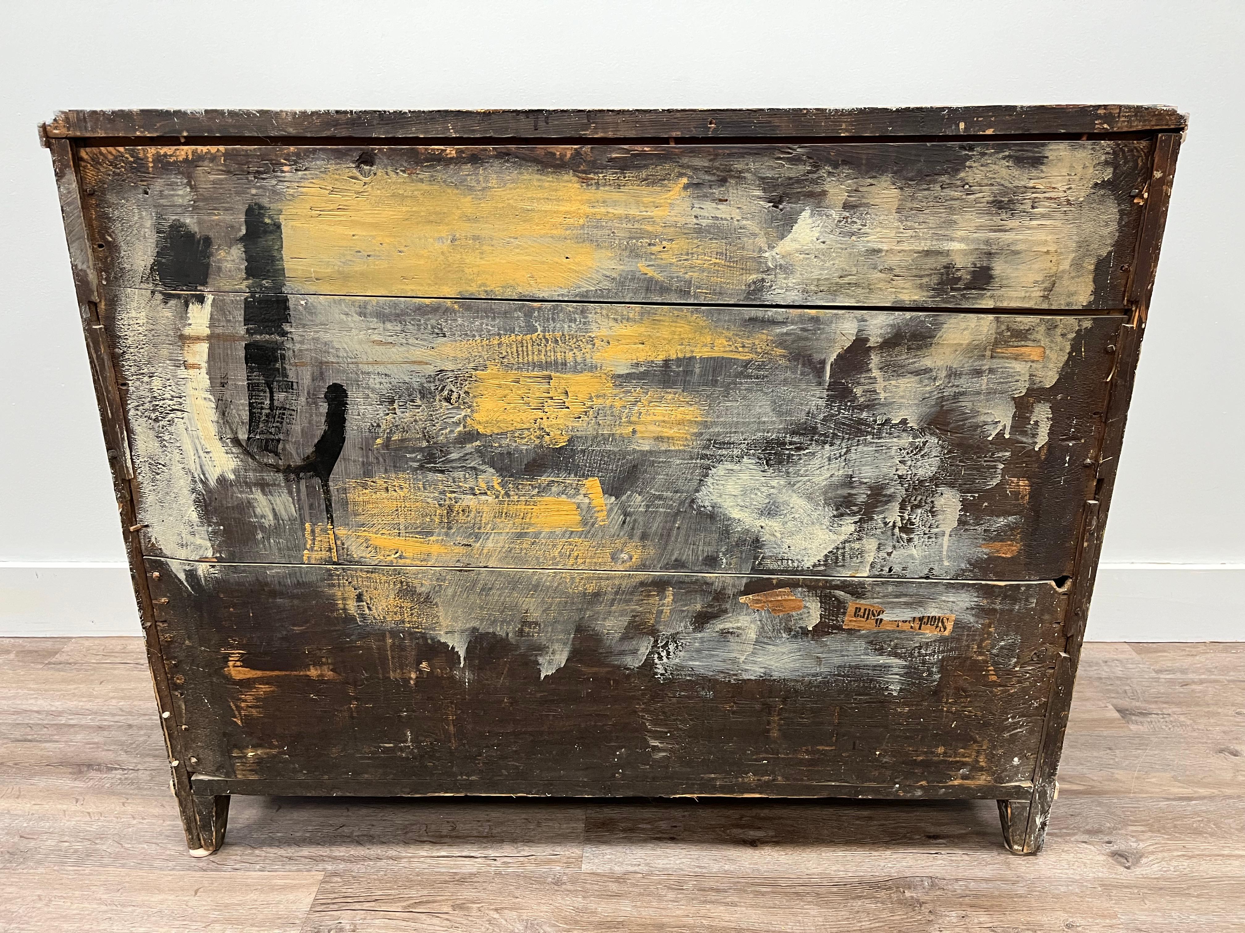 19th Century Swedish Late Gustavian Chest of Drawers For Sale 2
