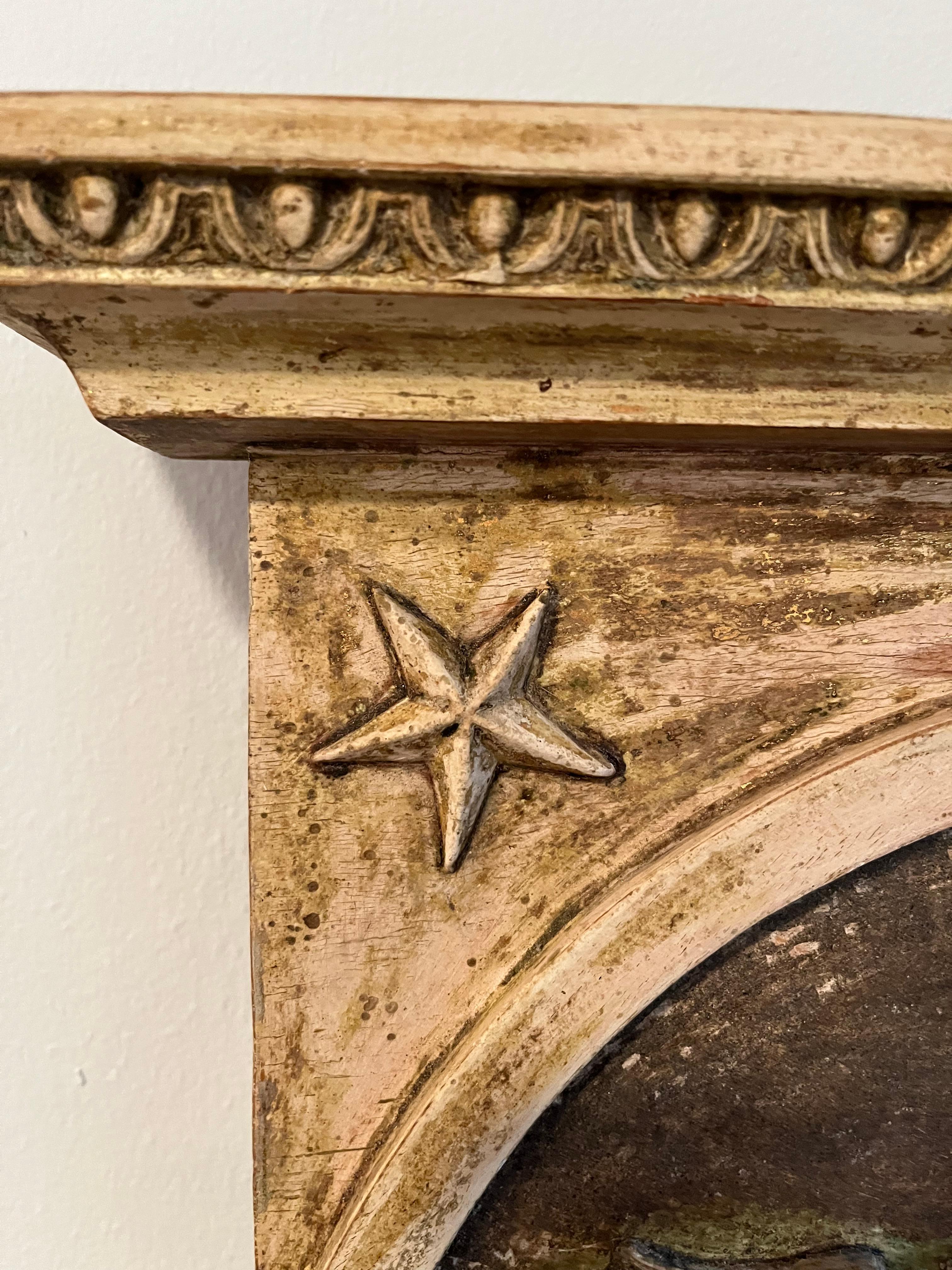 Miroir suédois de la fin de la période gustavienne du 19e siècle en vente 1