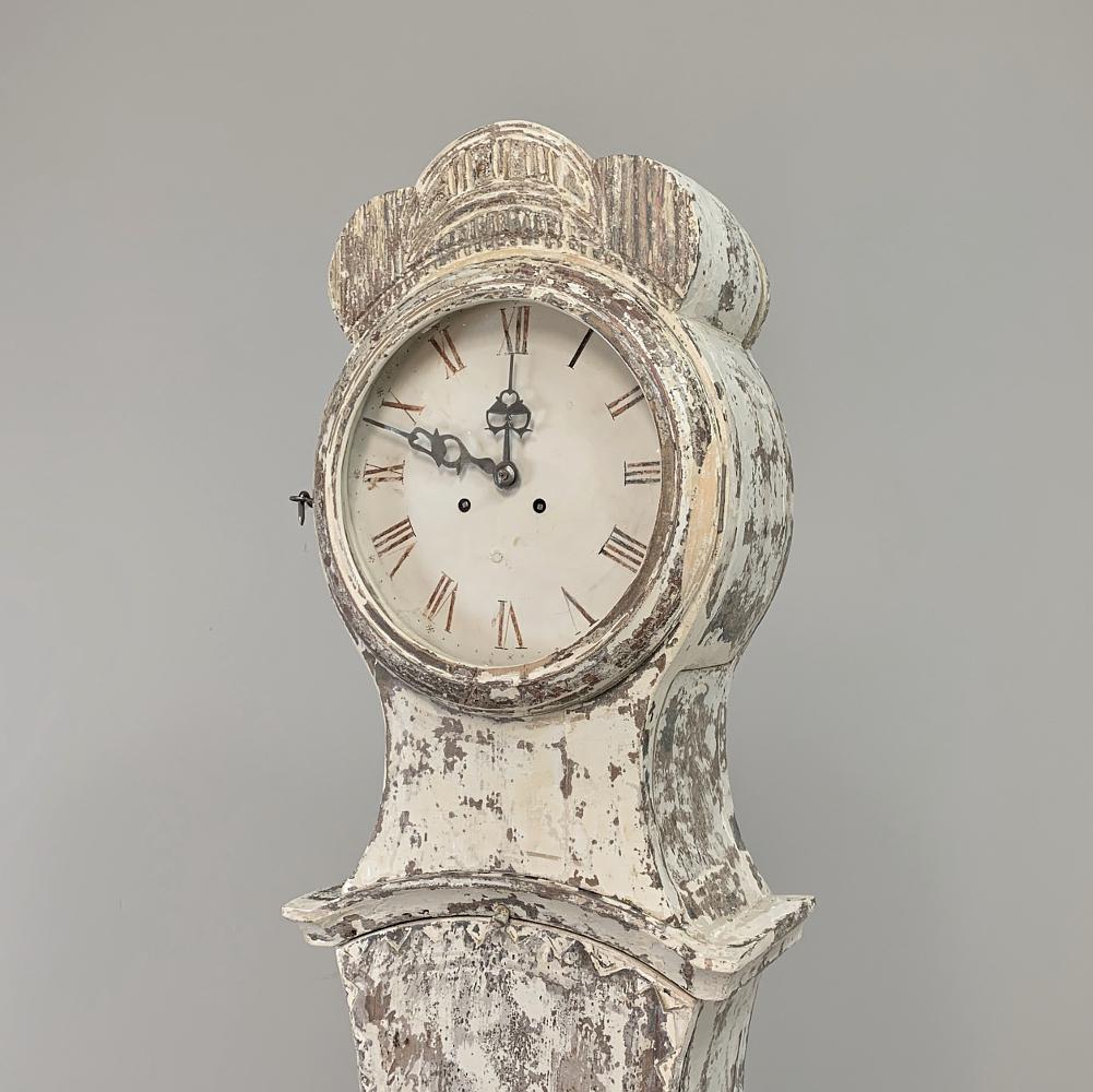 19th Century Swedish Long Case Clock 6