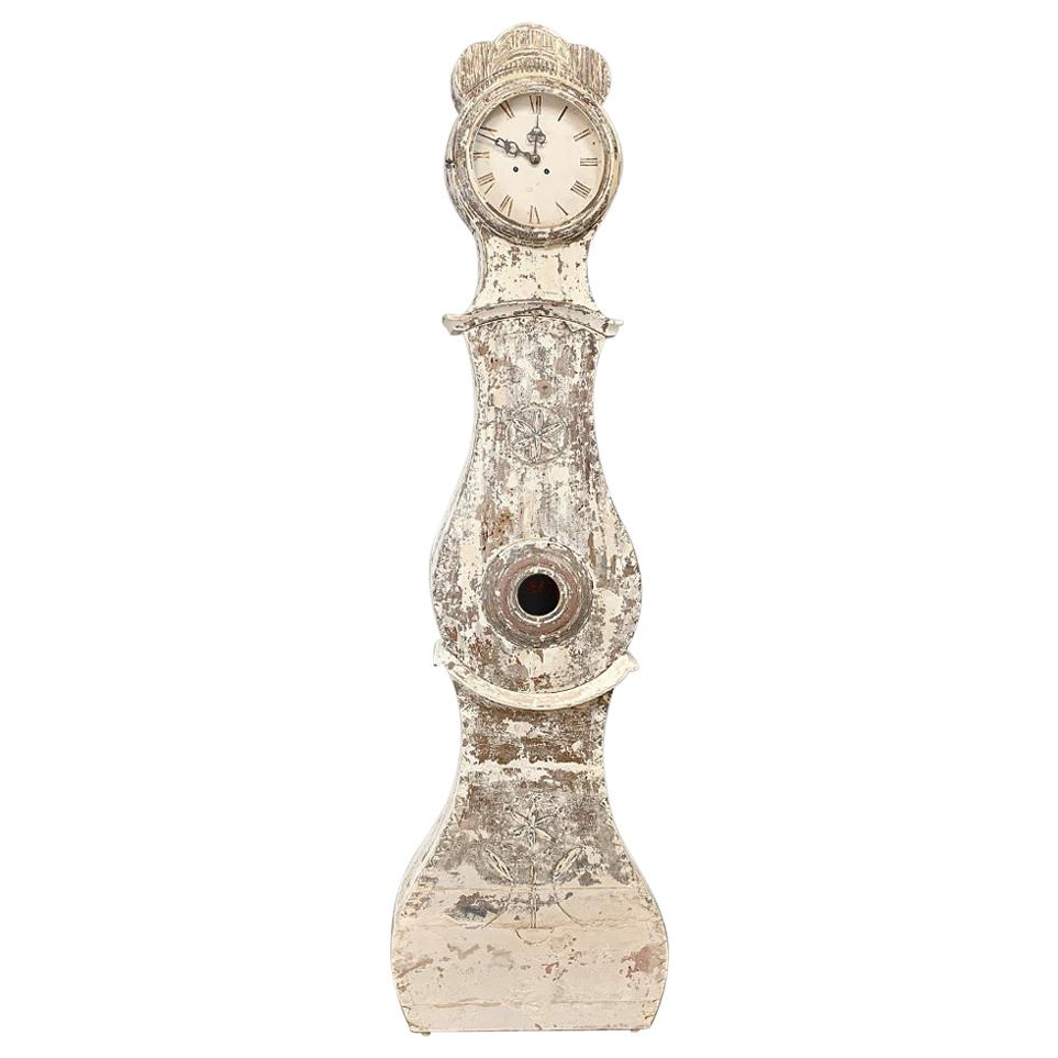 19th Century Swedish Long Case Clock