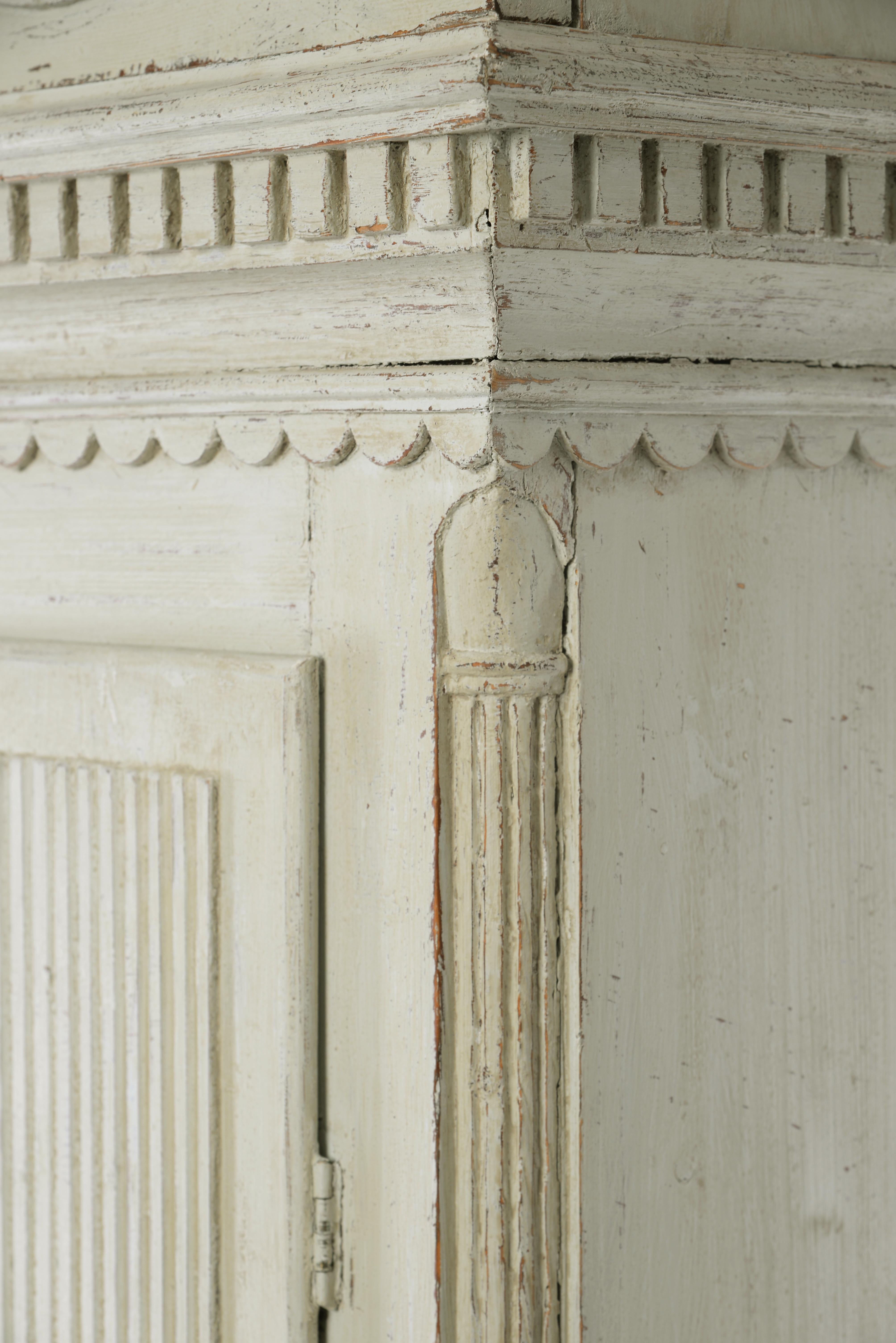 Legno Orologio a cassa lunga svedese del XIX secolo in vendita