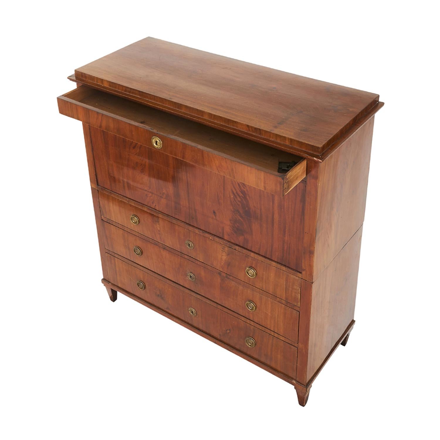 Biedermeier Chiffonje suédois du 19ème siècle, agence d'écriture - Cabinet de Karl Johan en vente