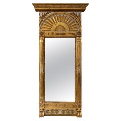 Antique 19th Century Swedish Mirror