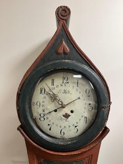 19. Jahrhundert Schwedische Mora Clocks Gehäuseuhr