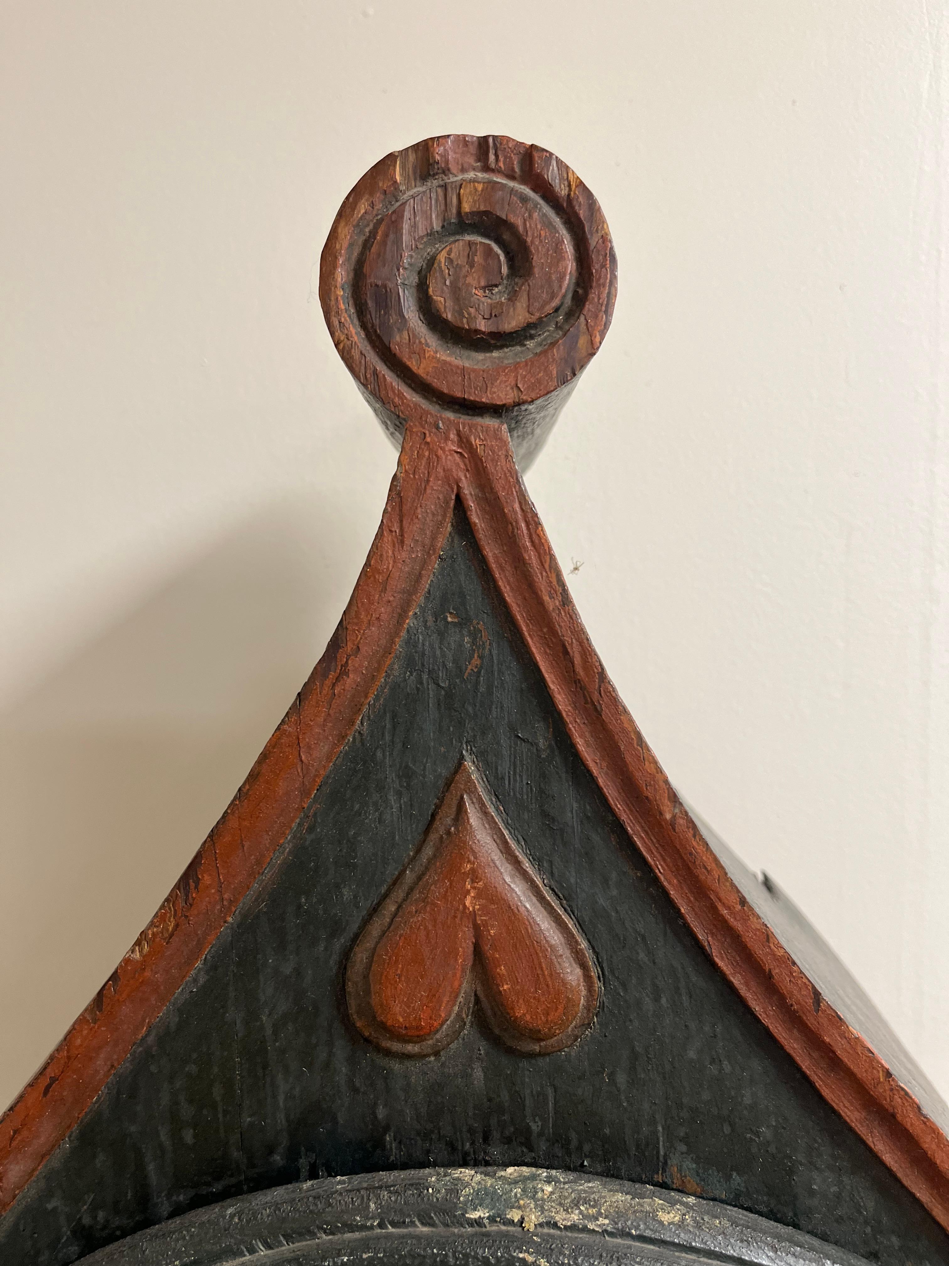 19th Century Swedish Mora Case Clock For Sale 3