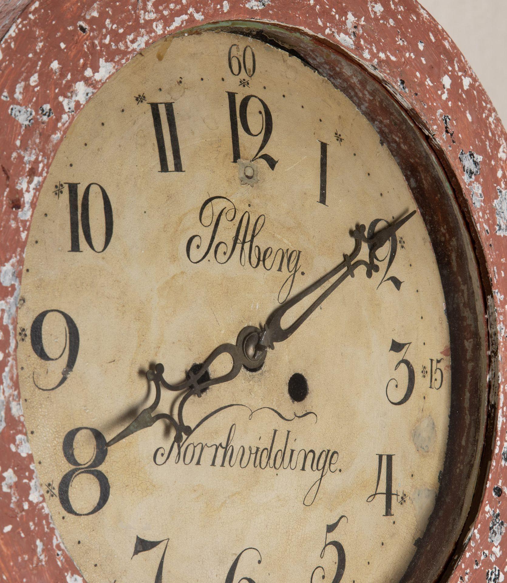 Wood 19th Century Swedish 'Mora' Clock For Sale