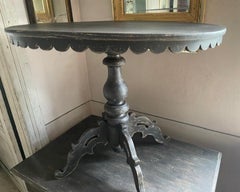 19th Century Swedish Neo-Gothic tripod table