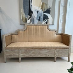 19th Century Swedish Neoclassical Antique Bench