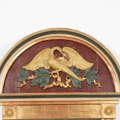 19th Century Swedish Neoclassical Eagle Console and Mirror