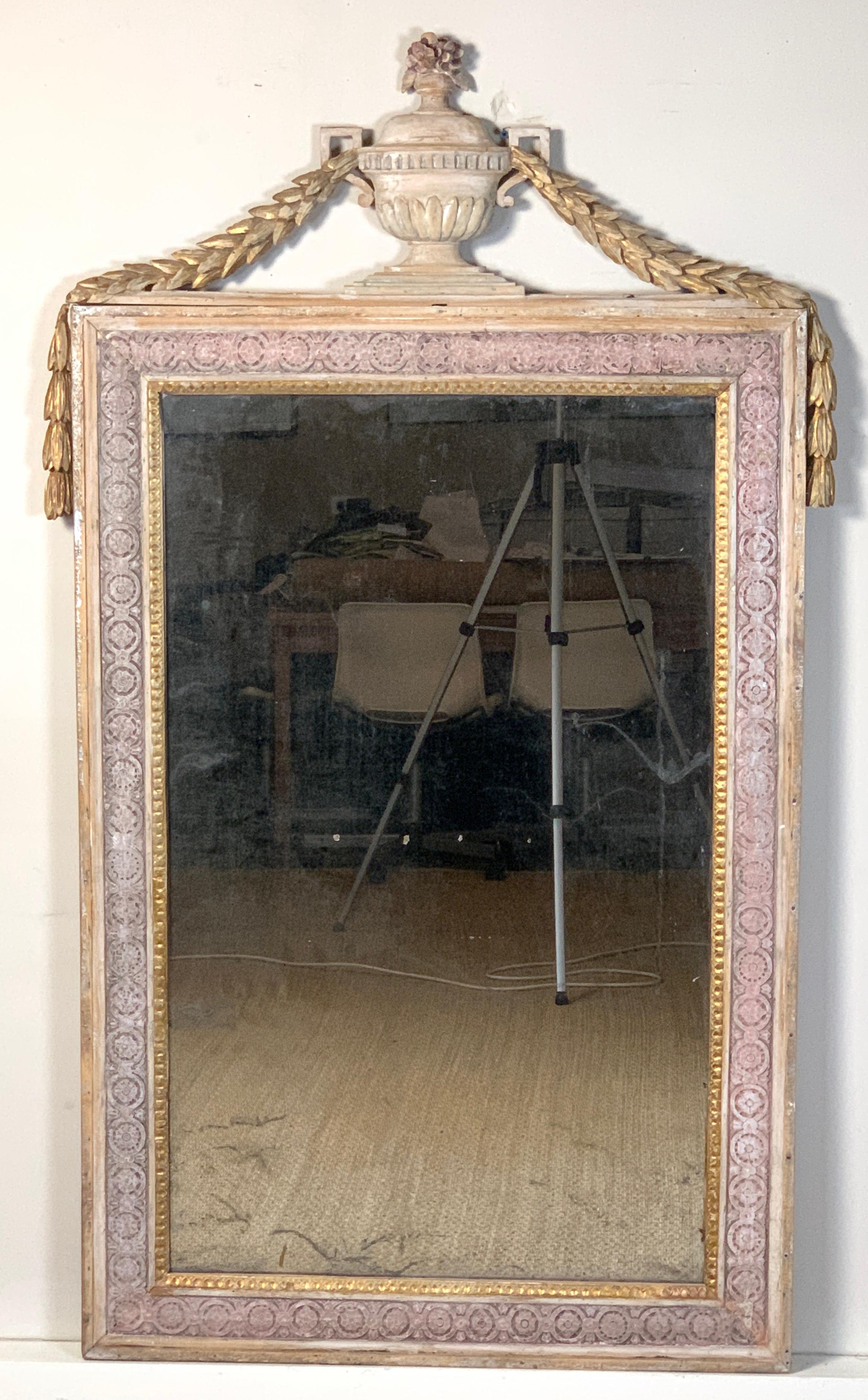 Gustavian 19th Century Swedish Neoclassical Mirror