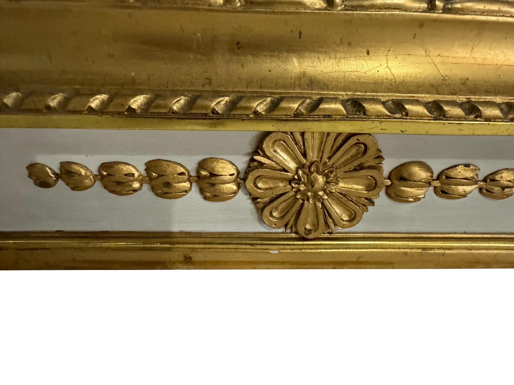 19th Century Swedish Neoclassical Pier Mirror For Sale 3