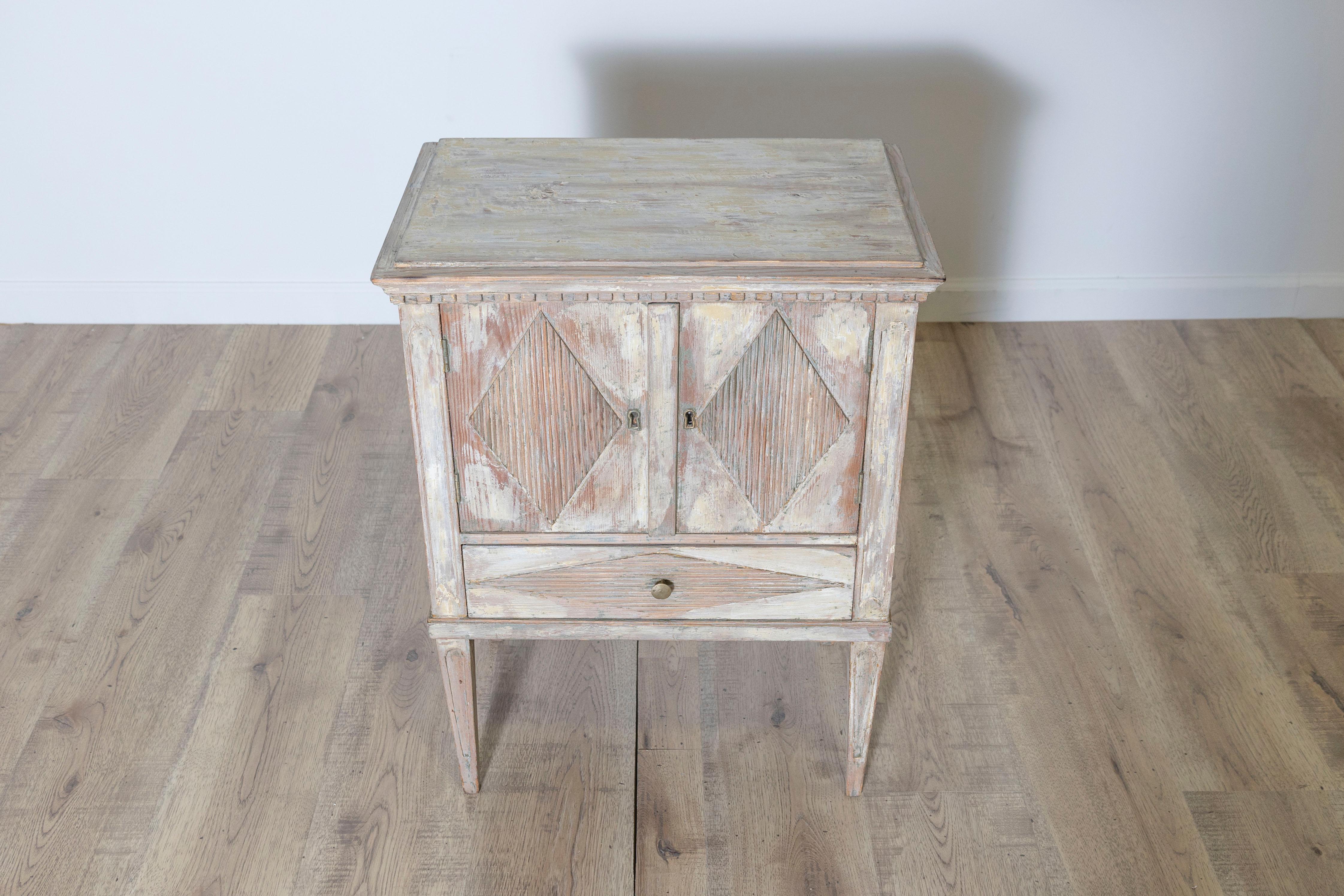Gustavian 19th Century Swedish Nightstand Circa 1820
