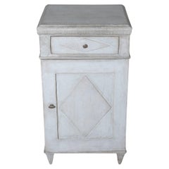 Table de nuit suédoise du 19e siècle