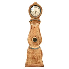 Reloj Mora Pintado Original Sueco Siglo XIX