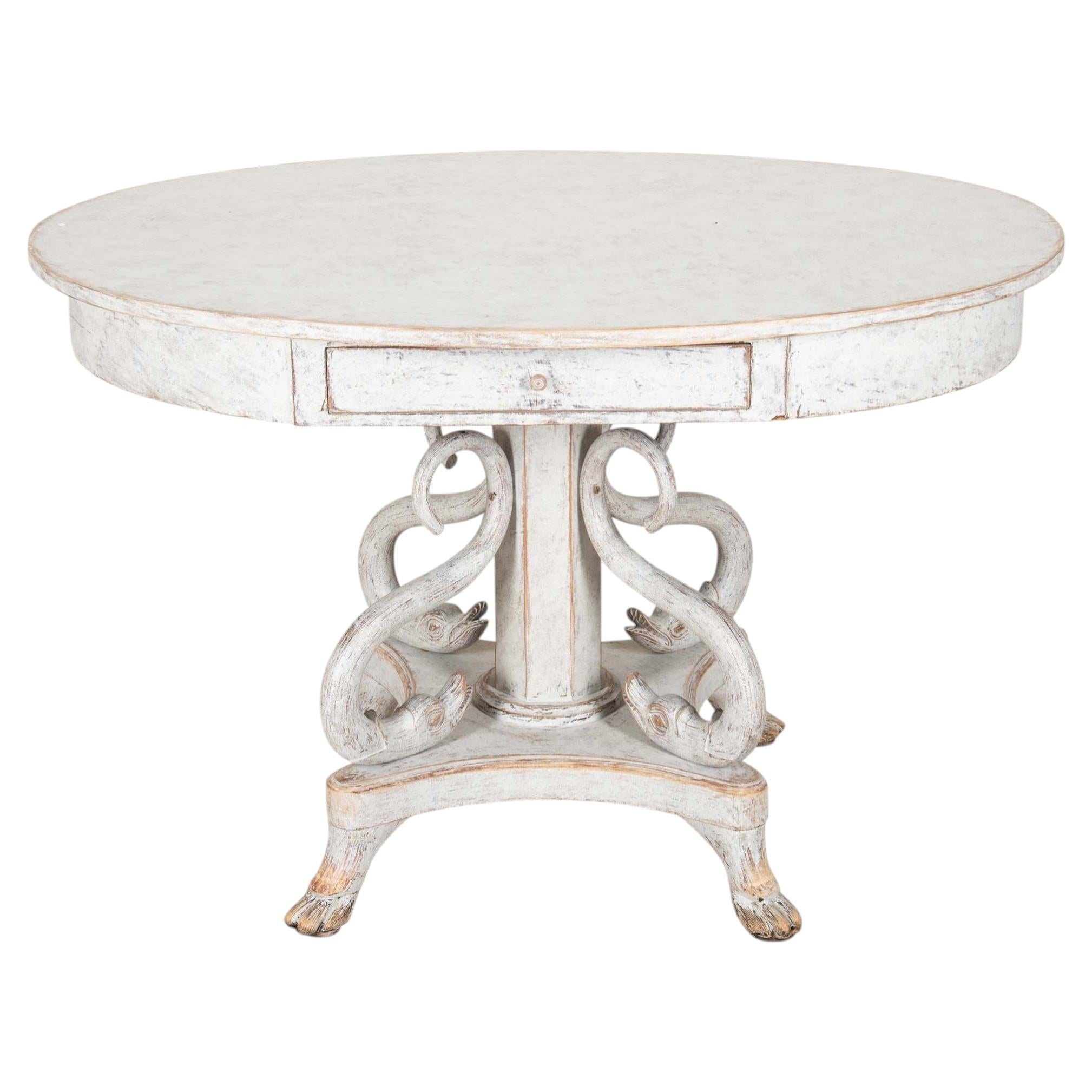 19th Century Swedish Oval Table