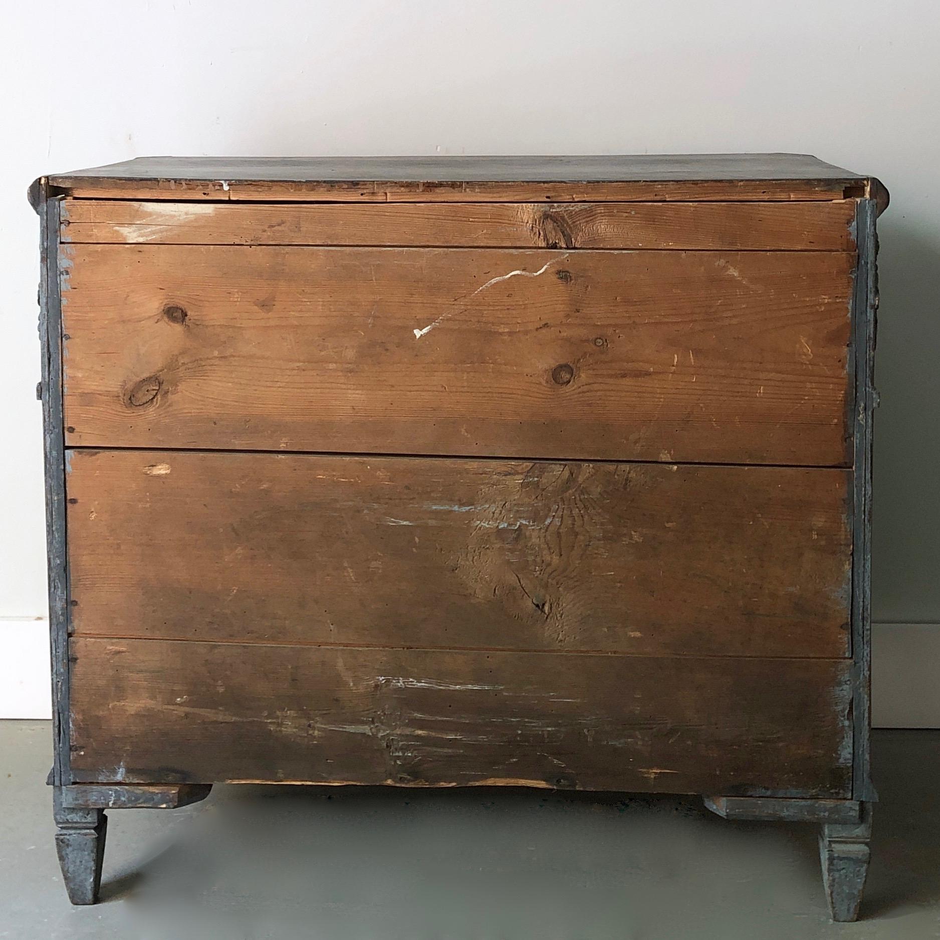 19th Century Swedish Painted Chest of Drawers 1