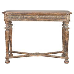 19th Century Swedish Painted Console Table